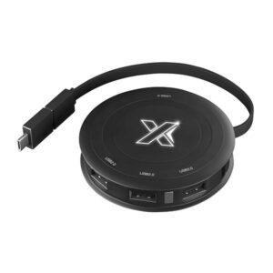 SCX Design® Wireless Charger & 4 Hub 2.0 (Q126622)