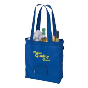 Foldable Tote with Lobster Clip (Q174311)