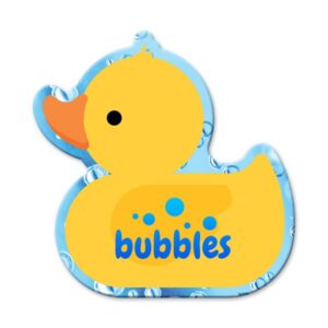 Full Color Rubber Duck Coaster (Q210322)