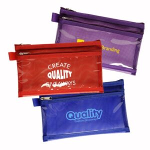 Zippered Twin Pocket Supply Pouches (Q238411)