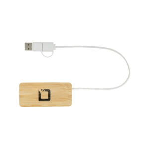 Douglas Bamboo Dual USB Hub (Q293022)