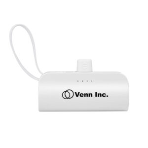 UL Listed 5000 mAh Portable Power Bank (Q367122)
