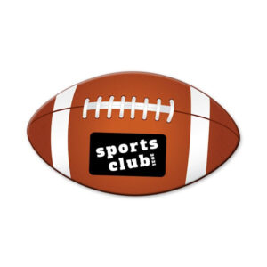 Full Color Football Coaster (Q410322)