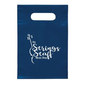 Die Cut Handle Bag (7" x 10.5") (Q413776)
