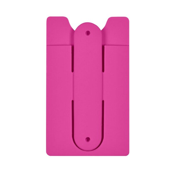Silicone Phone Wallet Stand with Strong Adhesive (Q429311) - Image 8