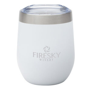 Brisbane 12 Oz. Stainless Steel Wine Tumbler (Q497111)