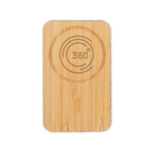 Mag Max Bamboo Wireless Charger Power Bank (Q497122)