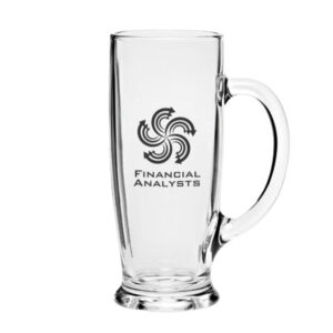18 Oz. Ferdinand Glass Beer Mugs (Q497711)