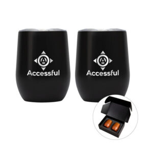 Maxwell II Two-Piece Vacuum Wine Cup Set (Q538322)