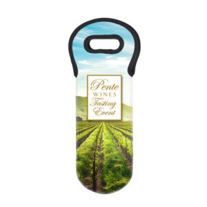 Sublimated Neoprene Wine Holder (Q557322)