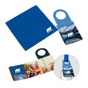 Opper Topper™ Bottle Necker - 1-Color Cloth (Q587722)