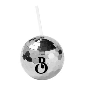 Disco Ball Tumbler With Straw (Q590422)