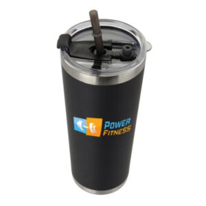 Jornikolor 20 Oz. Stainless Steel Tumbler With Straw (Q610422)