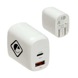 Sonic 20W Fast USB-C PD Charger with Dual Outputs (Q654322)