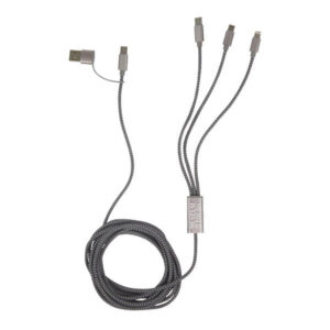Virgo 9 Ft. RPET 5-in-1 Charging Cable (Q704022)