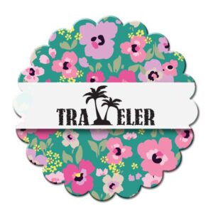 Full Color Flower Coaster (Q720322)