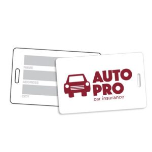 Small Luggage Tag with Write-On Back (Q752245)