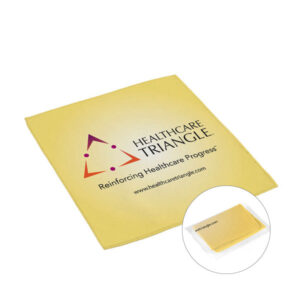10" x 10" Suede Opper Fiber® Cloth In Vinyl Pouch - FC (Q756722)
