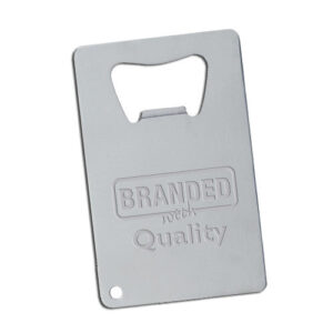 Stainless Credit Card Bottle Opener (Q810565)