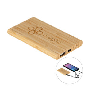 FSC® 5000mAh Bamboo Power Bank (Q812022)