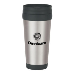 16 Oz. Stainless Steel Slide Action Travel Tumblers (Q928711)