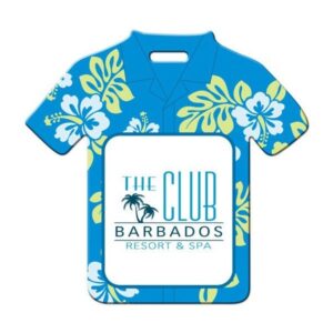 Hawaiian Shirt Shaped Luggage Tag (Q959322)