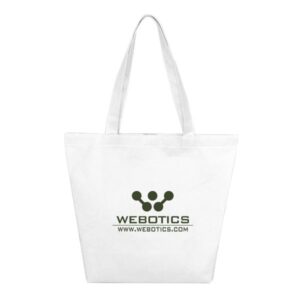 Shopping Tote Bags With Hook & Loop Fastener Closure (Q975711)