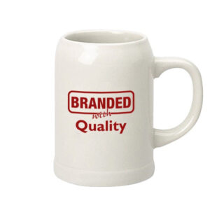 20 Oz. White Mugs (Q977711)