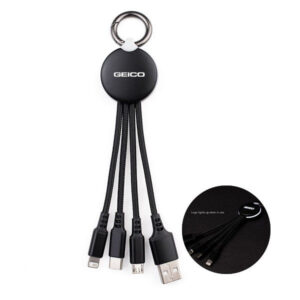 Spotlight - Illuminating USB Cable - Black (Q979911)