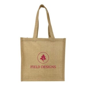 Medium Jute Market Tote Bag - 12 x 12 x 9 (Q981211)