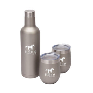 Bliss Wine Bottle & 2 Tumbler Gift Set (Q998322)