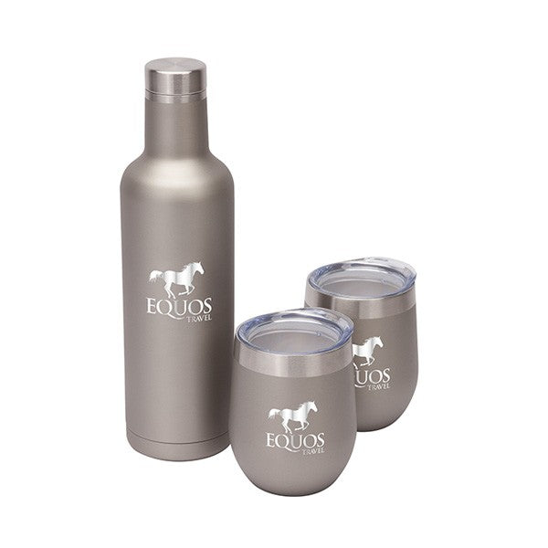 Bliss Wine Bottle & 2 Tumbler Gift Set (Q998322)