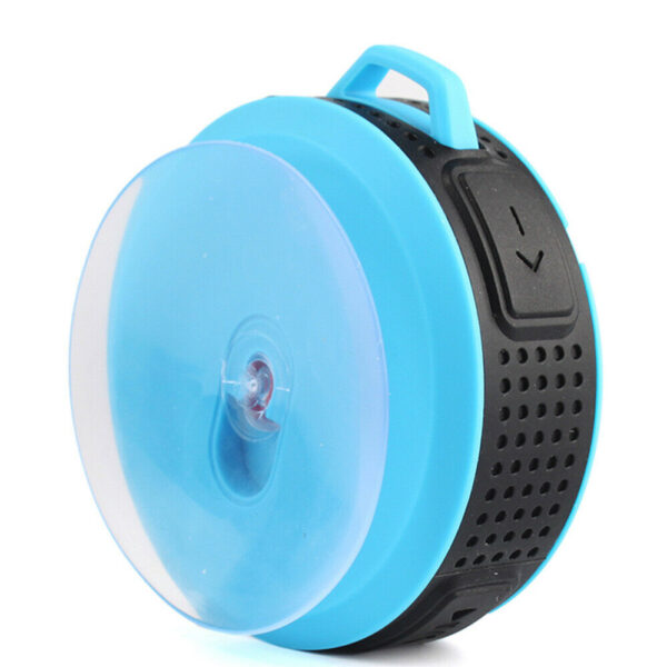 Portable Waterproof Wireless Mini Bluetooth Music Speaker (Black) - Image 9