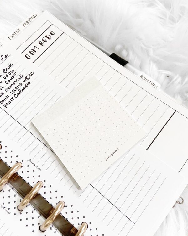 Gray Header and Dot Grid Sticky Notes - Image 2