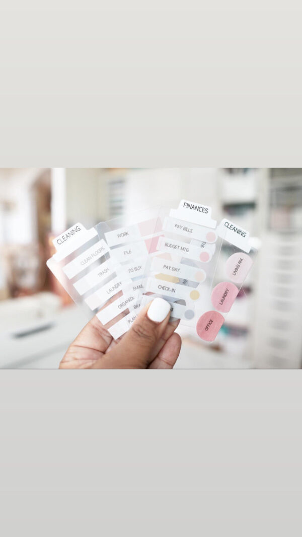 1 Set Transparent Circle Colored Sticky Flag - Image 5