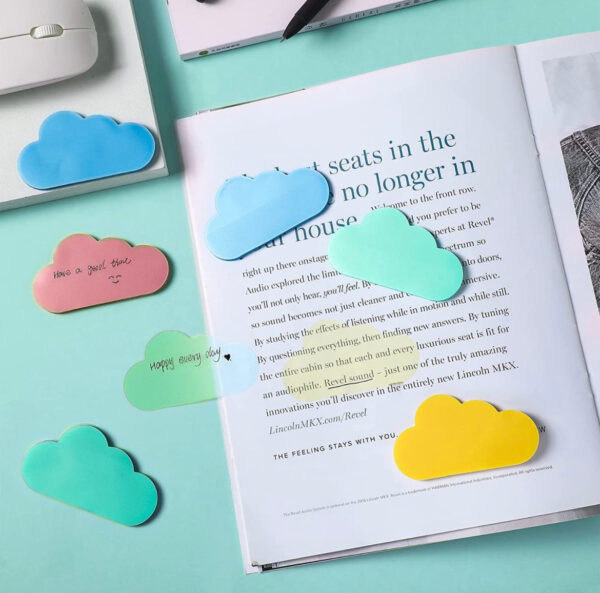 Transparent Cloud Sticky Notes - Image 3