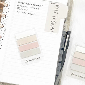 Set Page Flag Transparent Sticky Note