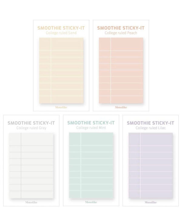 Colorful Sticky Notes | Ruled - Image 3